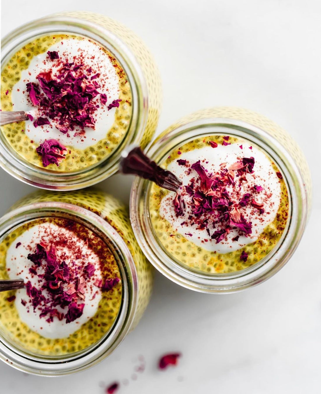 GOLDEN MILK LATTE CHIA PUDDING