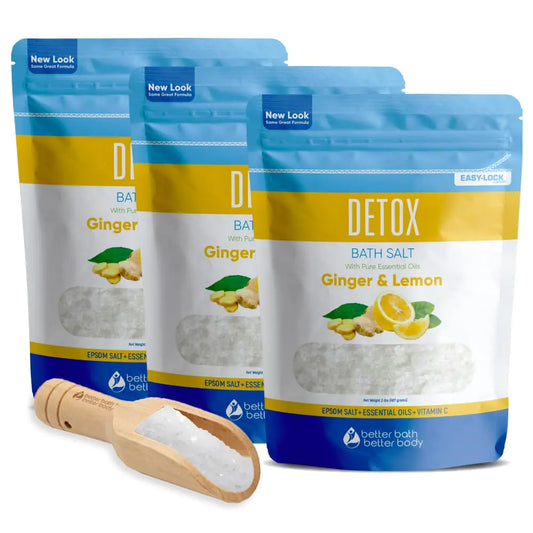 Detox Bath Salt (3-Pack) 2-Lbs Each 6-Lbs Total